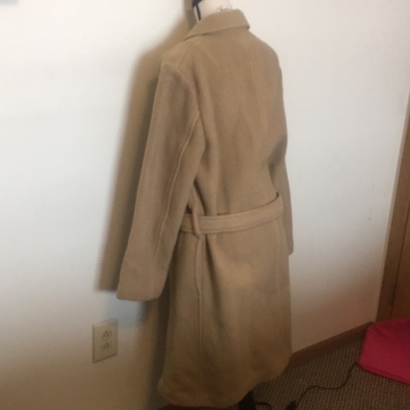 J. Crew Jackets & Coats J Crew Tan Wool Trench Jacket Poshmark